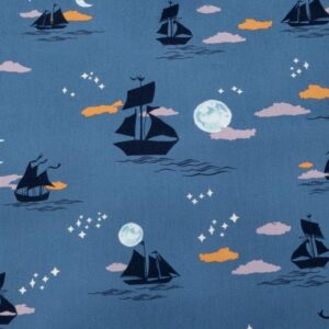 Stoff Enchanted Voyage Piratenschiff