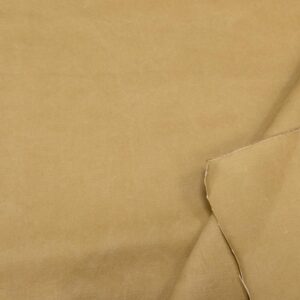 Stoff Heavy Washed Canvas 475gr/m2 Brown Khaki