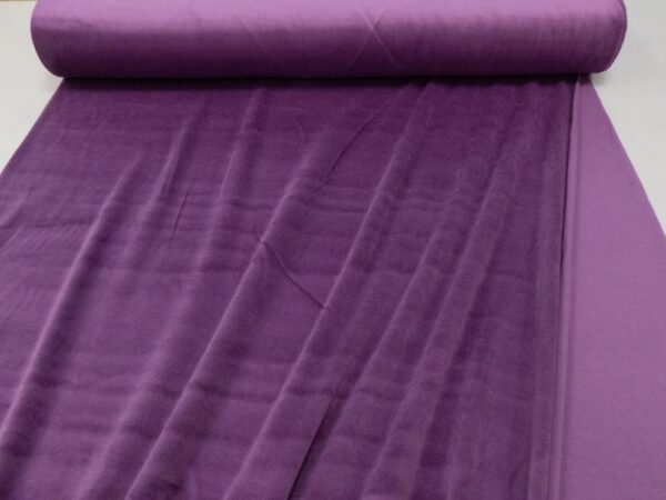 Stoff Bio BW Nicky Purple Passion – Bild 3