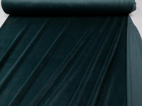 Stoff Bio BW Nicky dark green – Bild 3