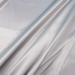 Stoff Devetex Futter hellgrau mit rotstich
