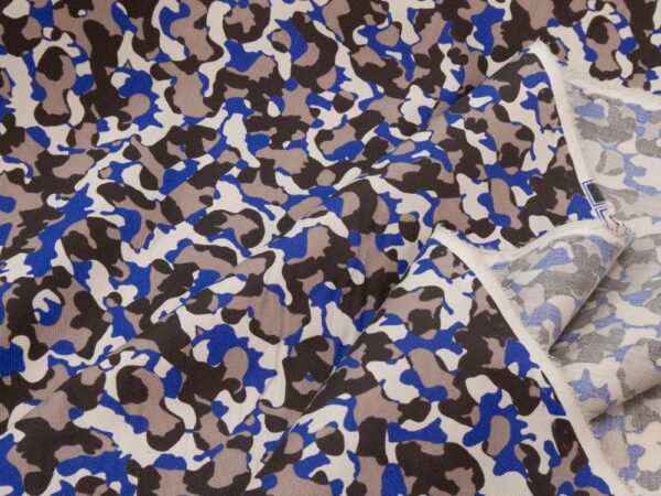 Stoff Camouflage braun-violett – Bild 2