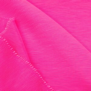 Stoff Plissee Barbie Neonpink