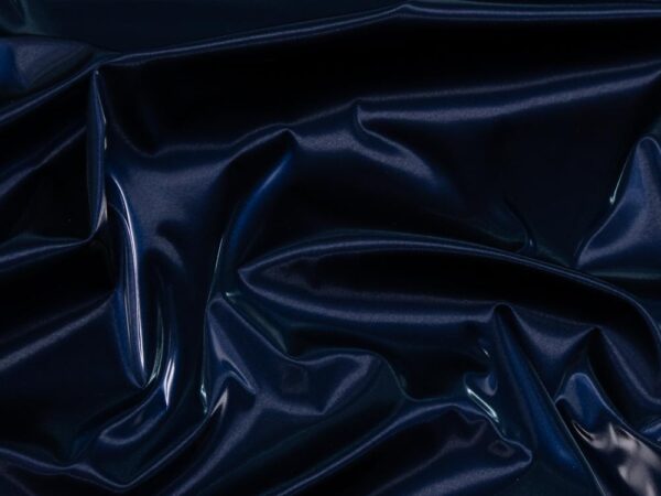 Stoff Lack blau changeant