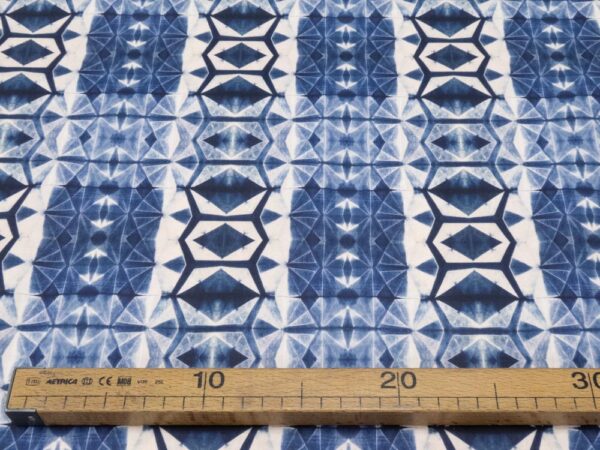 Stoff BW Shibori Dye Batik – Bild 4