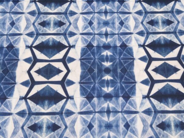 Stoff BW Shibori Dye Batik