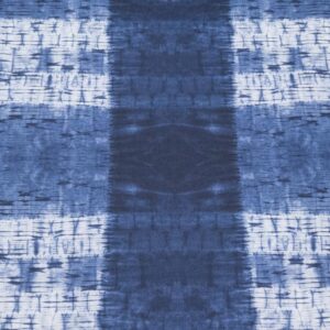 Stoff BW Shibory Dye - Pleat Plaid - indigo