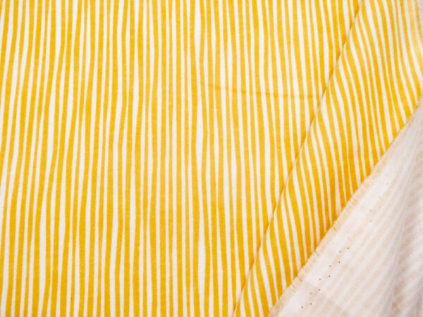 Stoff Northerly Flanell golden cream yellow – Bild 2