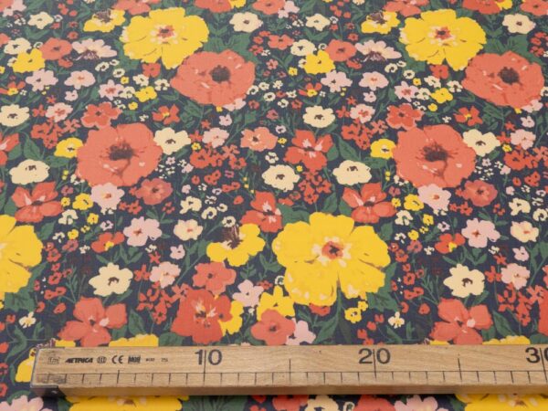 Stoff Laminated Sweet Beauties - Wild Fields – Bild 3