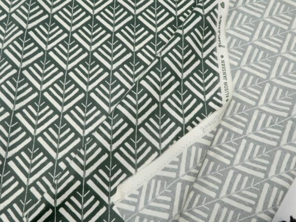 Stoff Sweet Beauties laminated - Green arrow – Bild 2