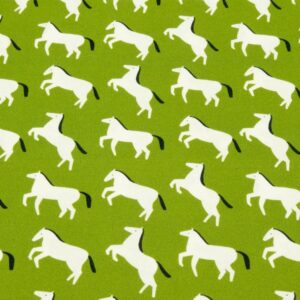 Stoff Baumwolle Through the Window-WILD HORSES