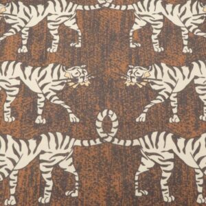 Stoff Canvas Belize - Nassau Brown - ecrue