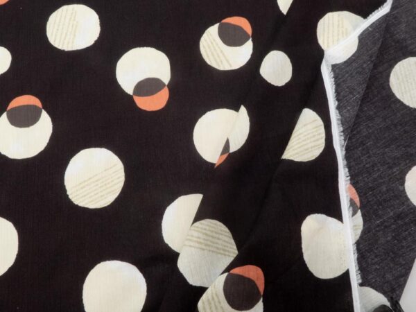 Stoff Dots Crepe de Chine Kokka – Bild 2