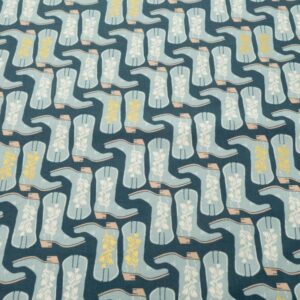 Stoff Baumwolle the Badlands Collection - Cowboy Stiefel