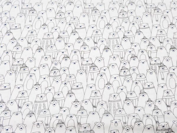 Stoff Arctic Tale - Cozy Bears