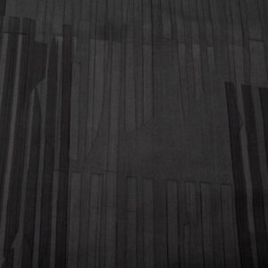 Stoff Nani Iro Islands grauschwarz