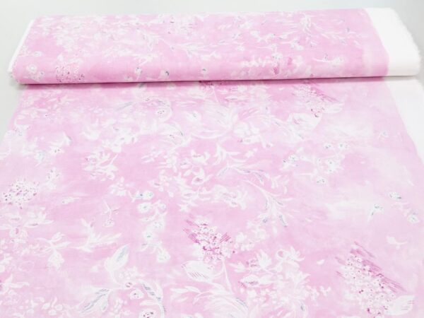 Stoff Bio-BW Lokomaikai Pink Frosting – Bild 3