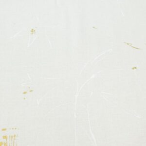 Stoff BW-Leinen Gunsei Blumen fein feiner am feinsten