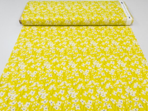 Stoff Baumwolle Dogwood Sunlight gelb – Bild 3
