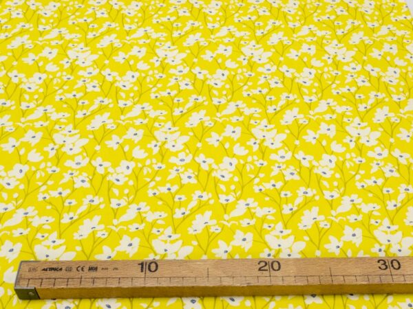 Stoff Baumwolle Dogwood Sunlight gelb – Bild 4