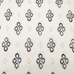 Stoff Kismet BW Ikat