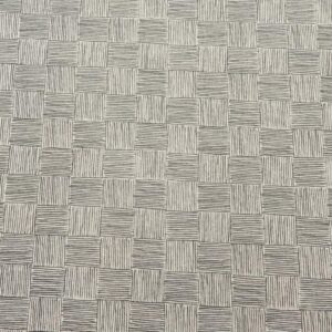 Stoff Full Moon weiss-schwarz Karodruck