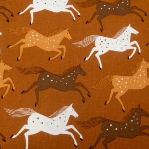 Stoff Wild & Free - Pferde