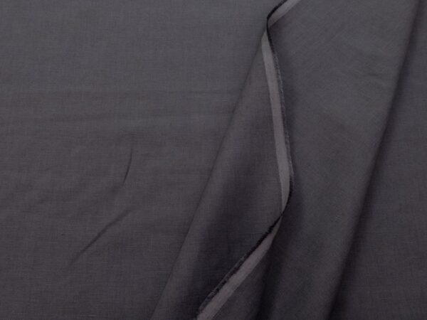 Stoff Nisa softened Linen Calm grey