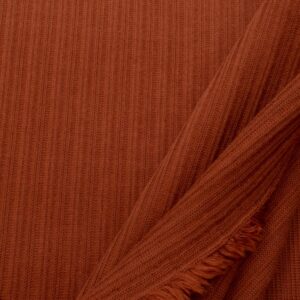 Stoff Strick Organic Selanik Knit Sienna