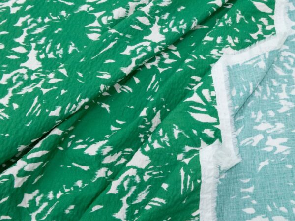 Stoff Daze Bubble Cotton JOLLY GREEN – Bild 2
