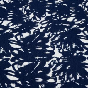 Stoff Daze Bubble Cotton INDIGO NIGHT