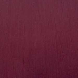 Stoff Crispy Crepe washed Look Maroon