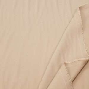 Stoff Smooth Drape Twill TENCEL  Lyocell warm sand