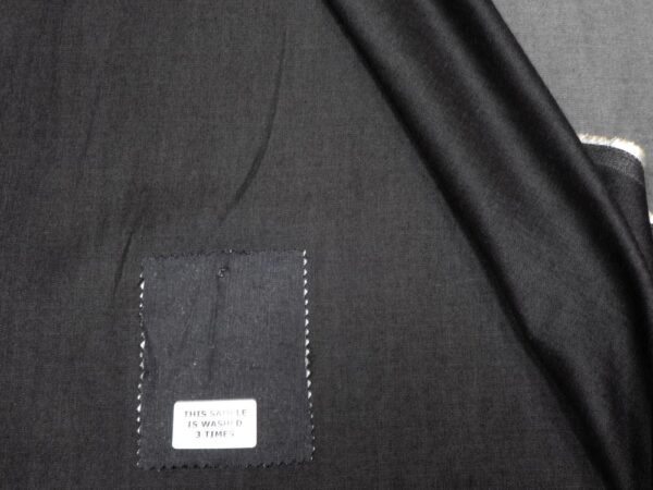Stoff Alva light Chambray - Black – Bild 2