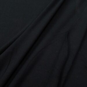 Stoff TWO-FACE CODA INTERLOCK Black