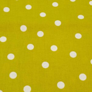 Stoff CL Sheeting Leinen-BW Punkte gross Antique Moss