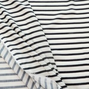 Stoff Striped Rayon