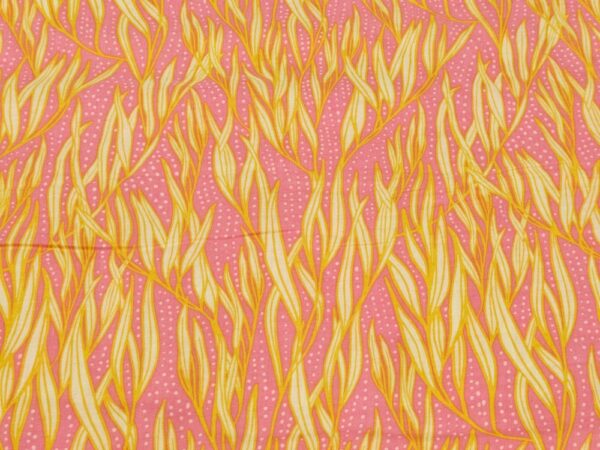 Stoff Viskose Spring Equinox  - Weeping Willow Rosa
