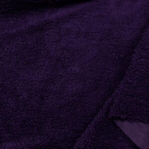 Stoff Sue Sherpa Fleece Plum