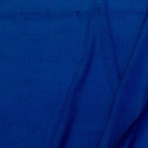 Stoff Bio Cord Kora Cobalt Blue