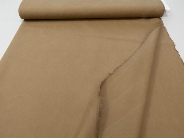 Stoff Loreen Light Canvas Dark Brown (Tobacco Brown) – Bild 2