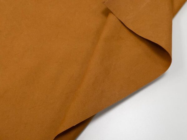 Heavy Washed Canvas 475gr/m2 Burn Bronze – Bild 2