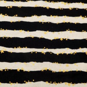 Stoff Simply Gold kleine Sterne Canvas