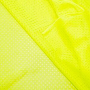 Stoff Coolmax® Mesh neongelb