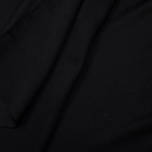 Stoff Coolmax® Piqué schwarz