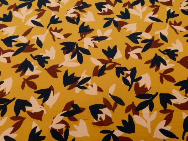 Stoff Viscose Seraphine Ochre