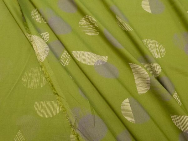Stoff Viskose Jane Matcha leaf – Bild 2