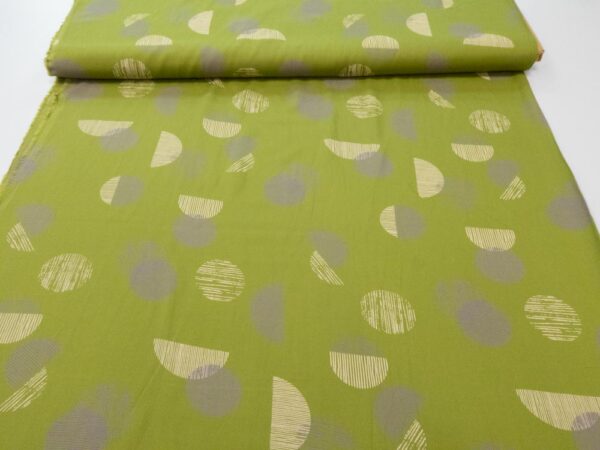 Stoff Viskose Jane Matcha leaf – Bild 3