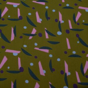 Stoff Viskose Krepp Java Ivy Green