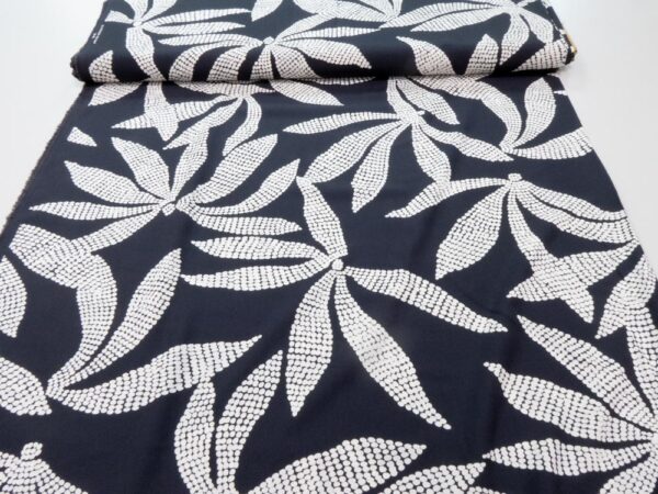 Stoff Viskose Kaola Deep Charcoal – Bild 3